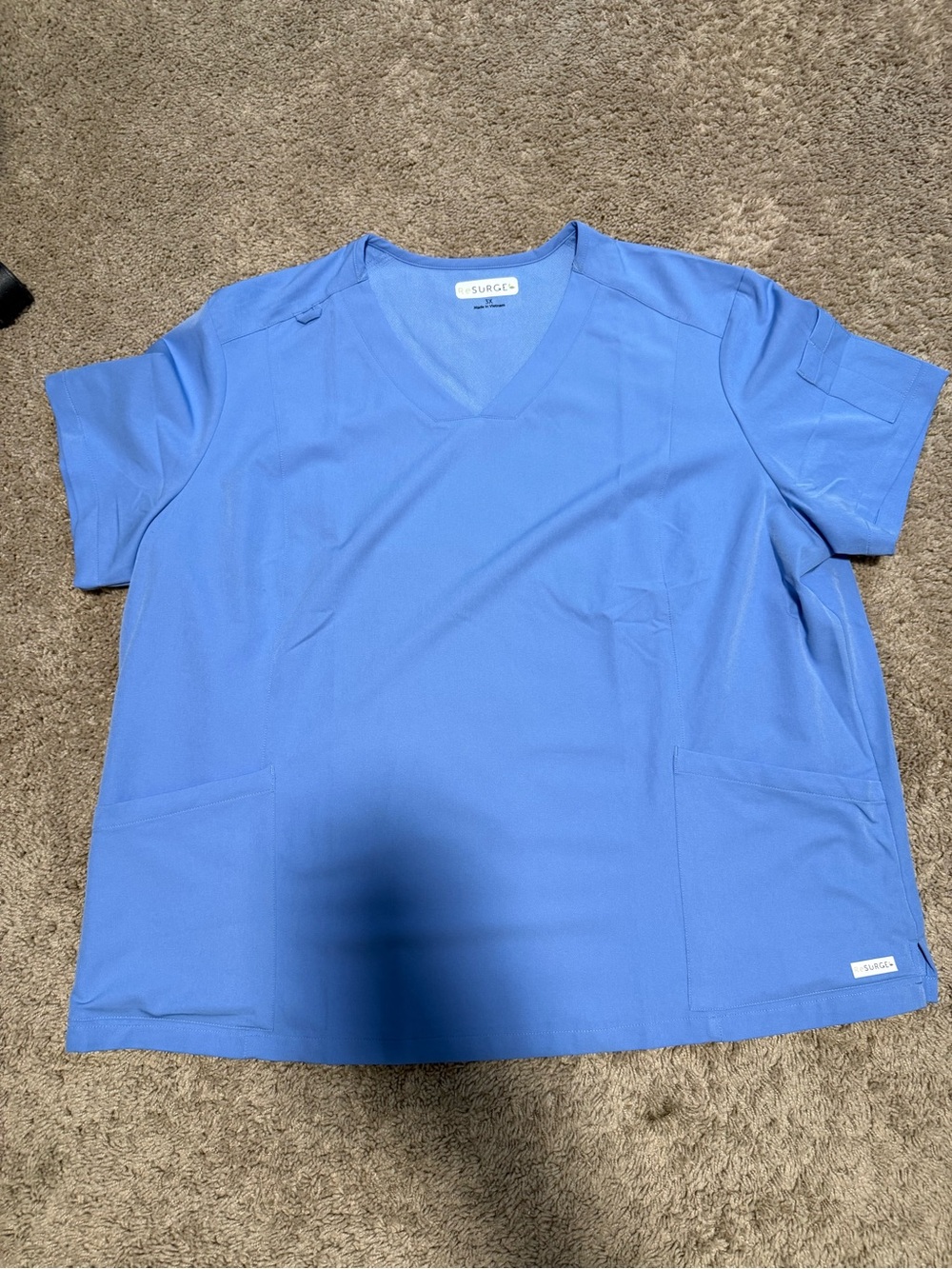 Resurge V-Neck Scrub Top